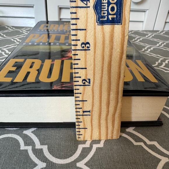 Eruption James Patterson Michael Crichton Book Excellent Condition - Picture 2 of 9